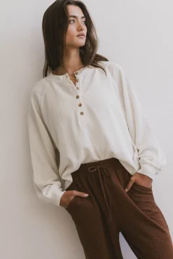 Bohme Kami Henley Top in