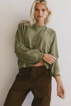 Bohme Kami Henley Top in