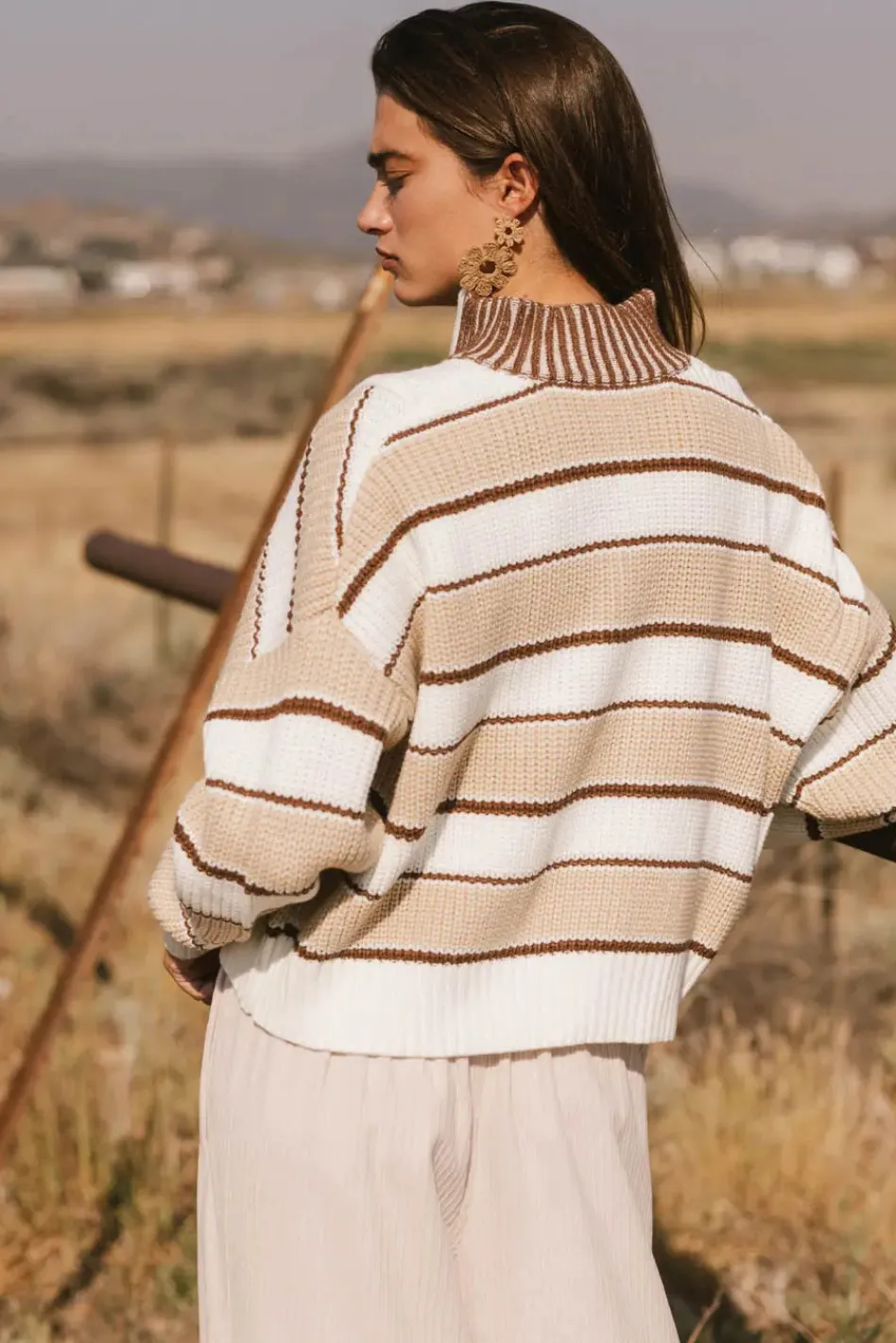 Bohme Kandy Half Zip Sweater in