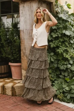 Bohme Kat Ditsy Floral Skirt
