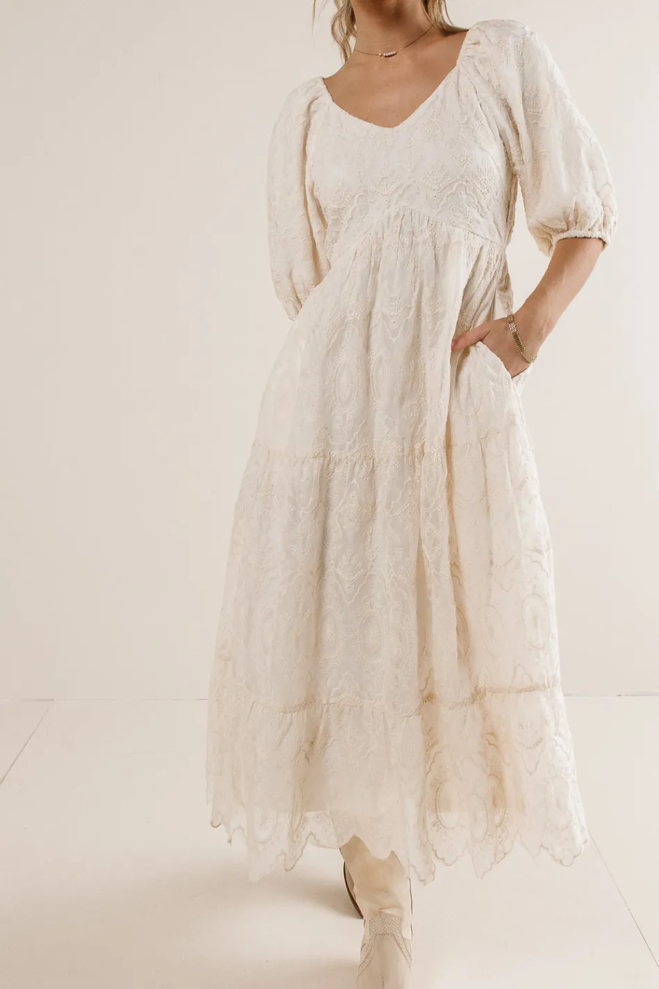 Bohme Kay Embroidered Dress in