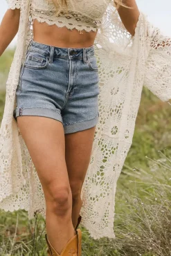Bohme Kaye High Rise Denim Shorts - FINAL SALE