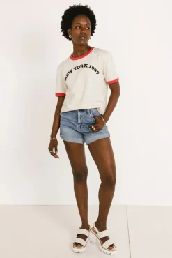 Bohme Kaye High Rise Denim Shorts - FINAL SALE