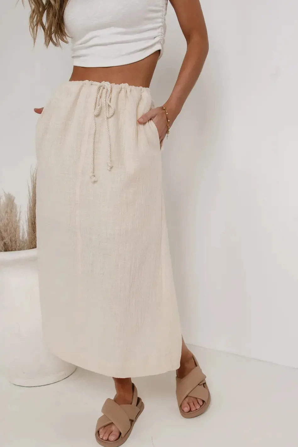 Bohme Kelilah Textured Skirt
