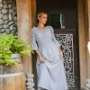 Bohme Kenny Stripe Smocked Maxi Dress