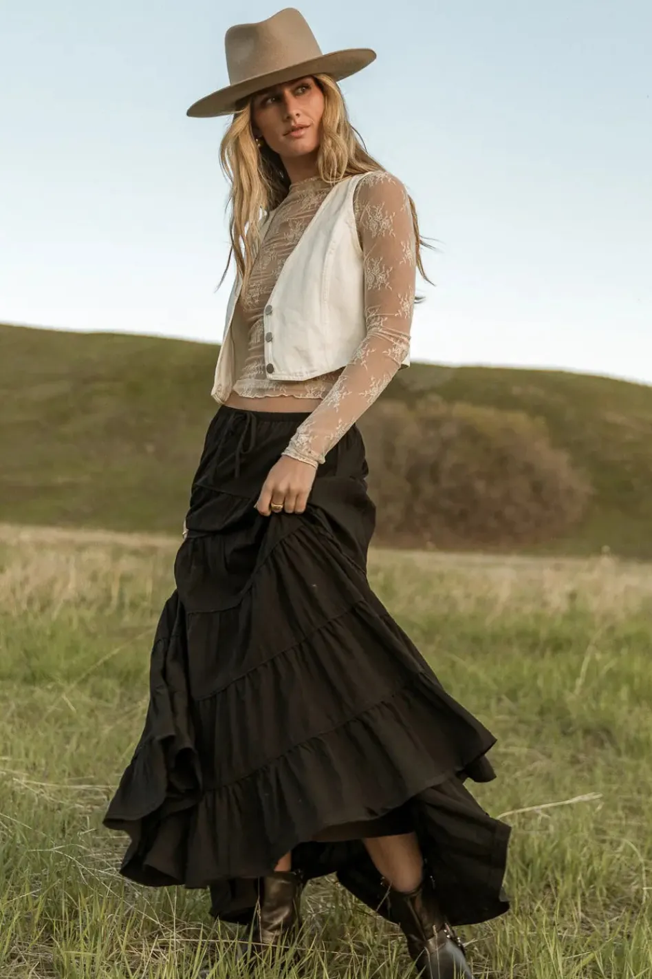 Bohme Kenzington Tiered Skirt