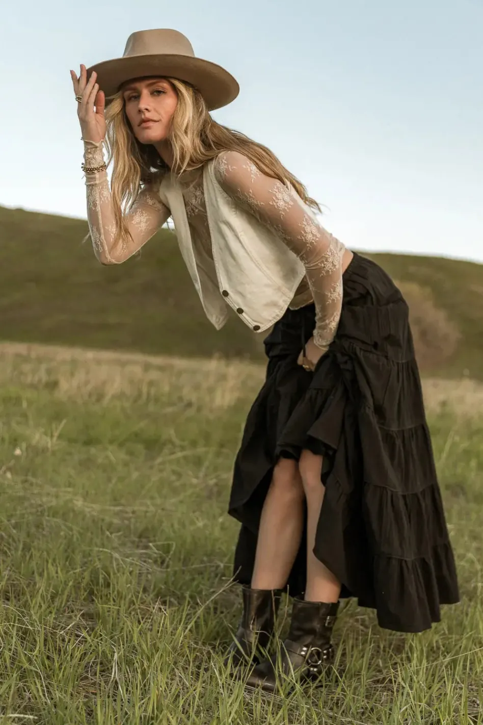 Bohme Kenzington Tiered Skirt