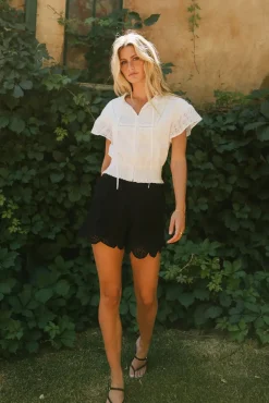 Bohme Ketsy Crocheted Shorts in