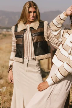 Bohme Kezia Faux Leather Vest