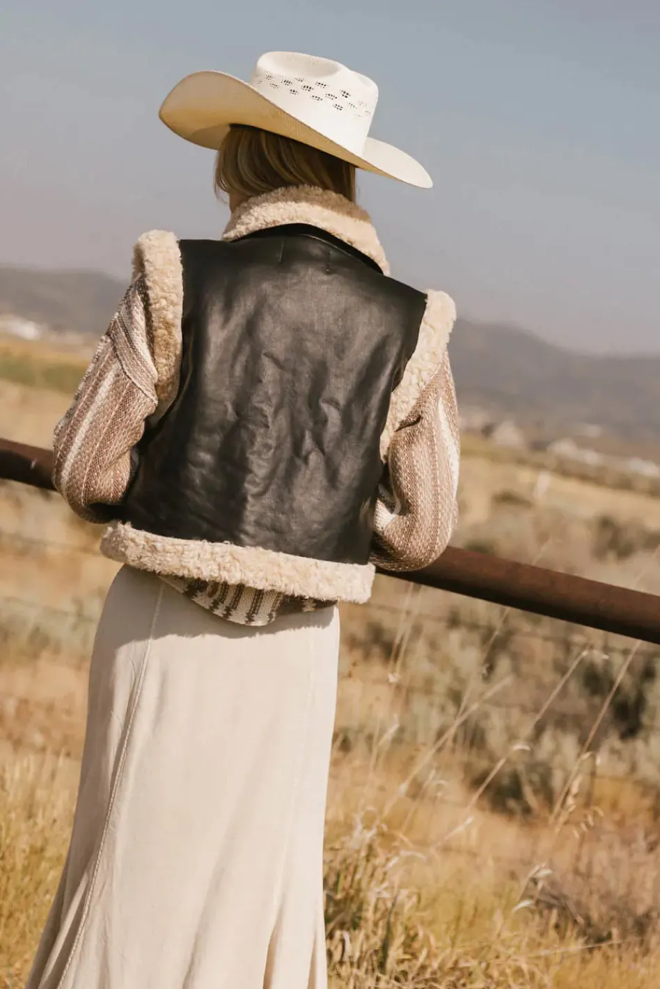 Bohme Kezia Faux Leather Vest