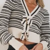 Bohme Kiara Striped Cardigan