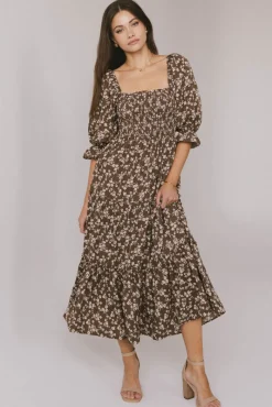 Bohme Kiran Floral Maxi Dress in