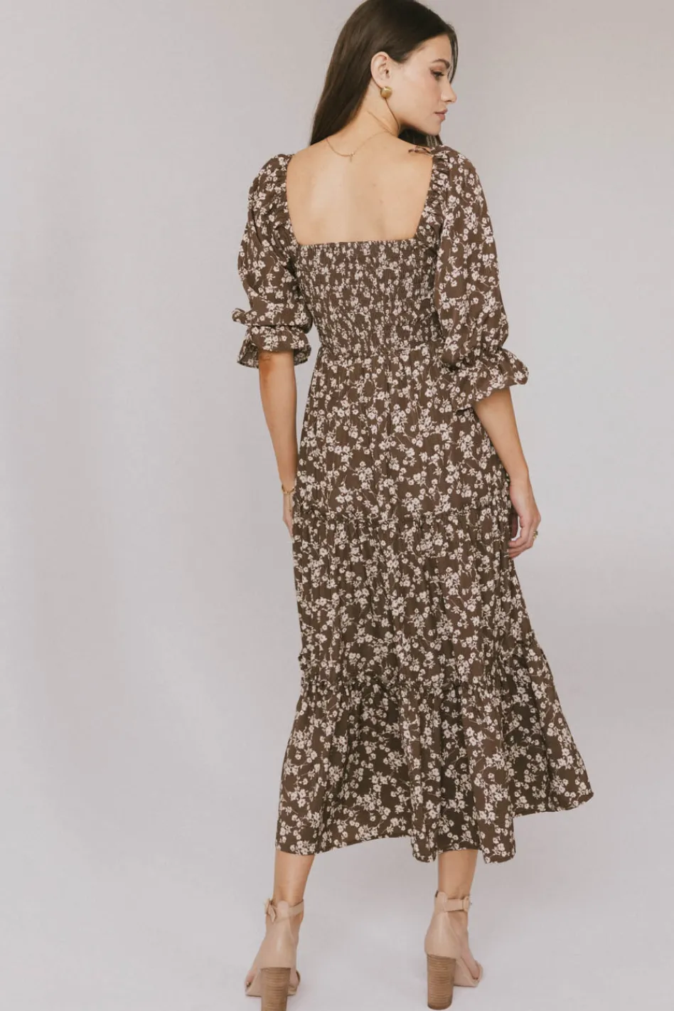Bohme Kiran Floral Maxi Dress in