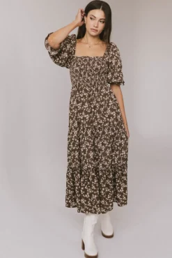 Bohme Kiran Floral Maxi Dress in