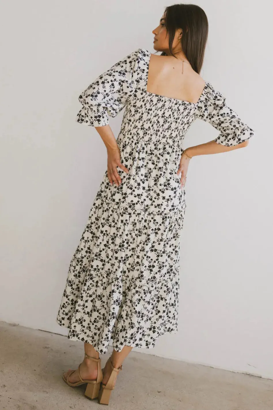 Bohme Kiran Floral Maxi Dress in