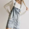 Bohme Koa Denim Mini Dress