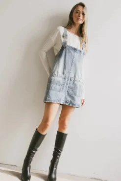 Bohme Koa Denim Mini Dress