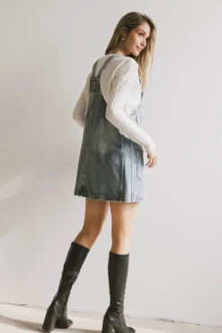 Bohme Koa Denim Mini Dress