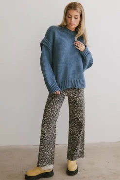 Bohme Kortnee Leopard Print Jeans