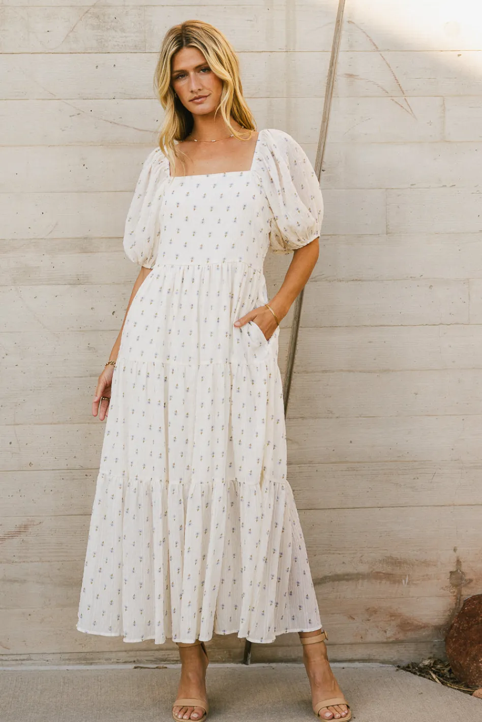 Bohme Landrie Ditsy Floral Dress in
