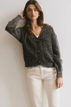 Bohme Lane Cable Knit Cardigan
