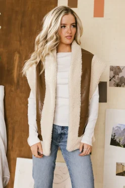 Bohme Last Night Sherpa Lined Vest in