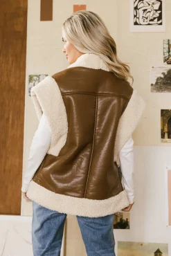 Bohme Last Night Sherpa Lined Vest in