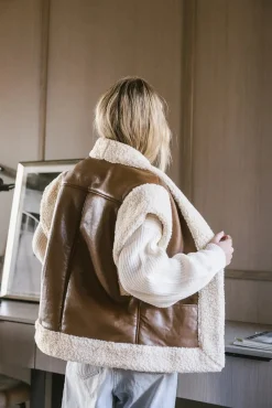 Bohme Last Night Sherpa Lined Vest in