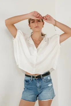 Bohme Layne Collared Top - FINAL SALE