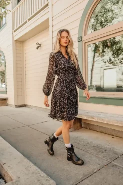 Bohme Layne Ruffled Floral Dress