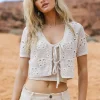 Bohme Leonie Crochet Cardigan