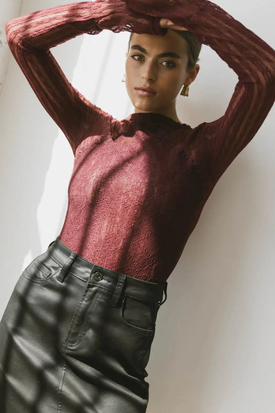 Bohme Linnea Lace Top in