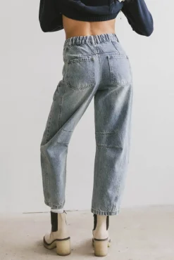 Bohme Lisette Barrel Jean in Medium Wash