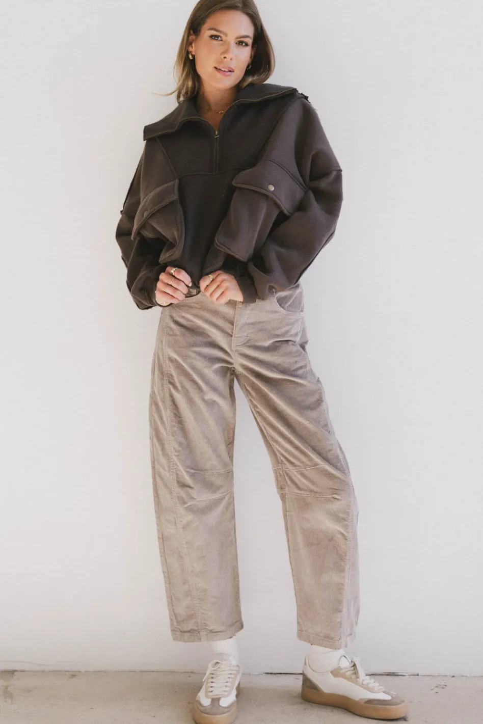 Bohme Lisette Barrel Jean in Courduroy