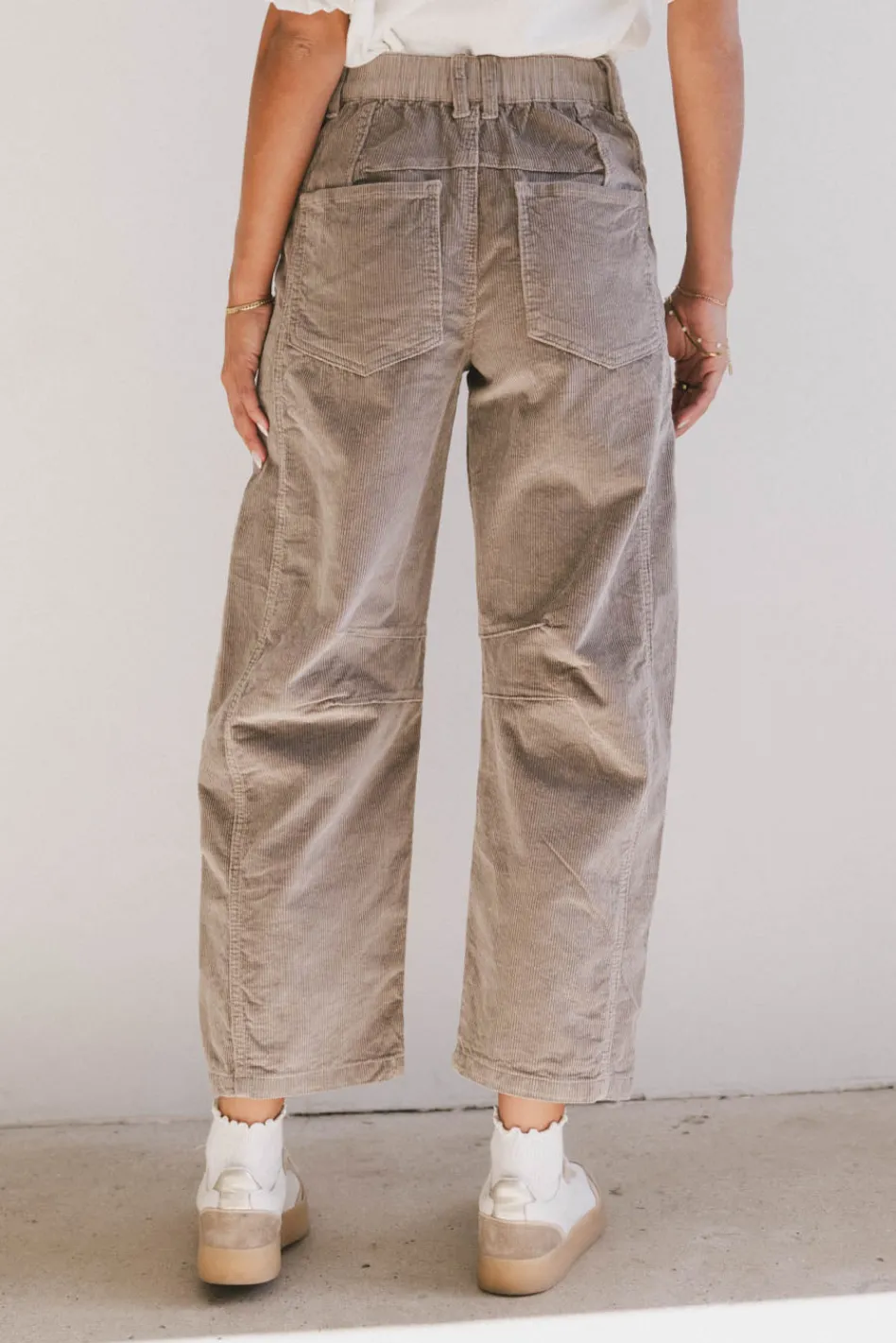 Bohme Lisette Barrel Jean in Courduroy