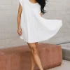 Bohme Livia Contrast Mini Dress in - FINAL SALE