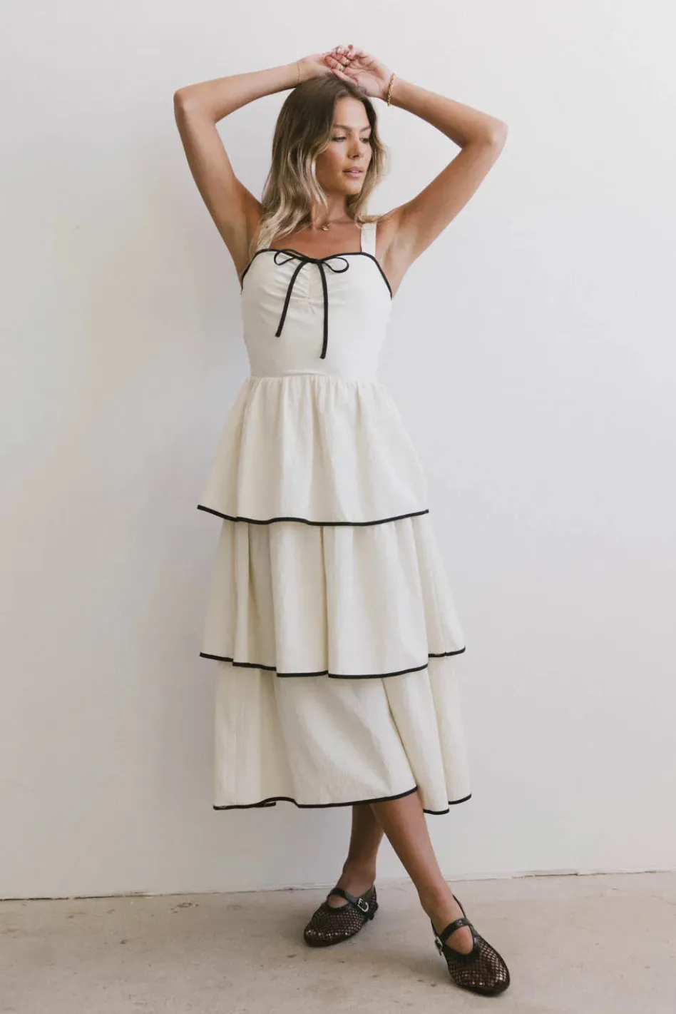 Bohme Liza Contrast Trim Dress in