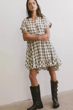 Bohme Loli Plaid Mini Dress