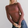 Bohme Lonnie Button Sleeve Sweater in