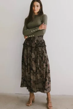 Bohme Lonnie Button Sleeve Sweater in