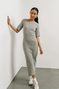 Bohme Lori Ribbed Dress in - FINAL SALE
