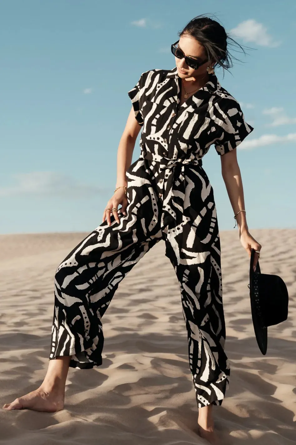 Bohme Luca Abstract Print Jumpsuit