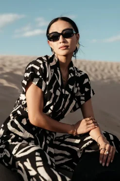 Bohme Luca Abstract Print Jumpsuit