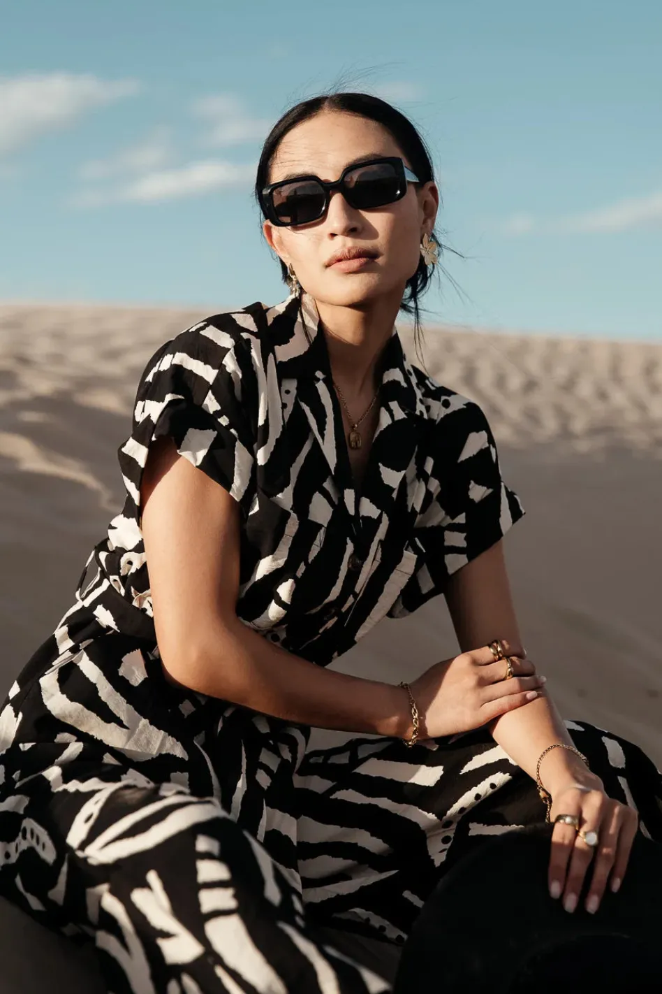 Bohme Luca Abstract Print Jumpsuit
