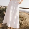 Bohme Luella Denim Midi Skirt