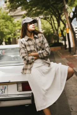 Bohme Luella Denim Midi Skirt