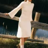 Bohme Lumen Turtleneck Maxi Dress