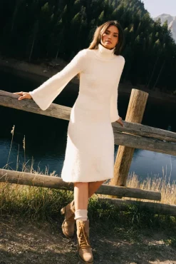 Bohme Lumen Turtleneck Maxi Dress