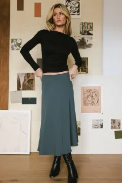 Bohme Luna Ruched Top in - FINAL SALE