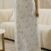 Bohme Luz Floral Maxi Skirt